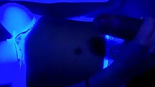 Cheating Girlfriend Gives Boyfriend's Friend Quick Handjob!