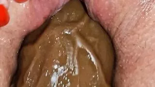 Bbc machine sex toy fucking me good in my tight bbw soaked pussy