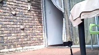 I caught my neighbours fucking in the backyard and I know that's not her husband