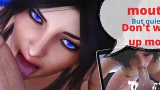 "Don't wake up mom." Hottest sexiest moments - Milfy CIty - Caroline