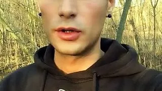 After I watched sexy guy in the bus I need to cum at the nearest place