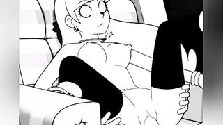 Her vagina is very tight comic