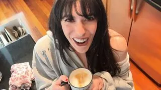 Can't Even Make My Morning Latte Without My BF Cumming All Over Me (Freeuse Facial)