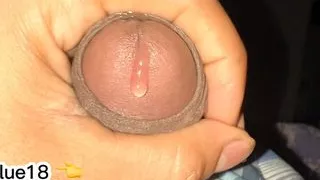 Watch my delicious Precum before masturbating.