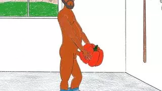 Hannah and Mary Jane bust the maintenance man Joe