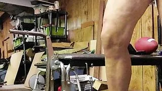 Football coach explains and demonstrates sounding