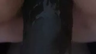 Bbc toy fucking hot bbw milf with big juicey ass