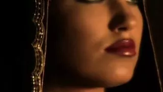 Exotic Brunette Beauty Rules The Night Relaxing Moment