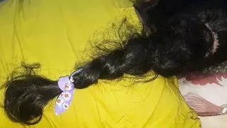 New desi hot and sexy stepsister- in - law called her big cock boyfriend at home , clear audio