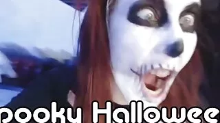 MistressOnline is having fun at a Halloween party