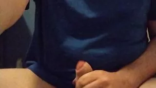 Masturbating on the toilet