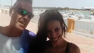 Amateur couple spend a day with us: HARD SEX and squirting!