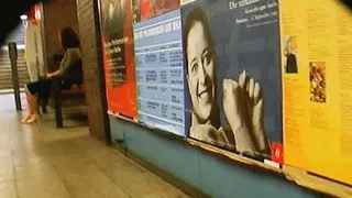 Beautiful German slut showing off her pink pussy