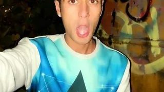 Middle east boy chews and swallows anon cum after anonymous public blowjob