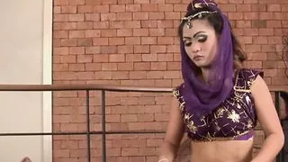 beautiful woman from the land of smiles makes wild sex games with her american cowboys