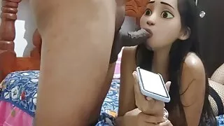 I'm Excited To Fuck My Lover While I'm Talking On The Phone With My Cuckold Husband