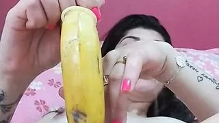 fucking with a banana