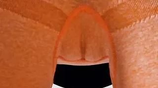 Stroking my puffy pussy