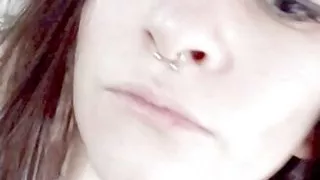 I suck my vibrator while I masturbate