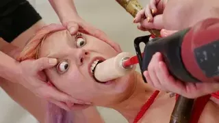 Tangled Tanzi submits to double domination