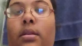 Pig plays with herself in the bathtub