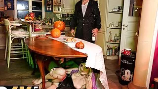 MATURE4K. Fucking Hide And Fucking Seek Halloween Game