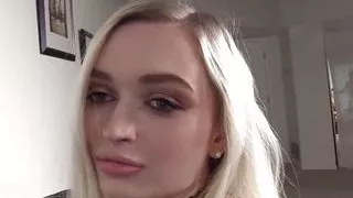 Cute 25yo Starlette Learns How To Give Blowjob In 1st Porn!