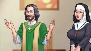 Summertime Saga - Jenny is now hooked on my dick she come anytime to ride me