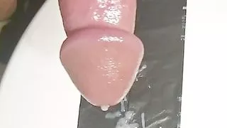 Sperma mit starkem Druck