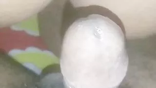 Sri Lanka sucking cock on the bed