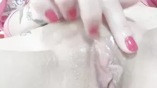 my wet pussy, after having come