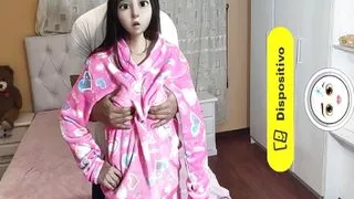 The Pervert gives an 18-year-old girl a massage all over her body and her pussy and ass