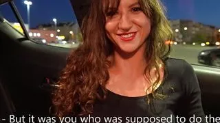 Loud fingering in a public place