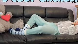 THREE Cosy Orgasms  SOAK my sweatpants