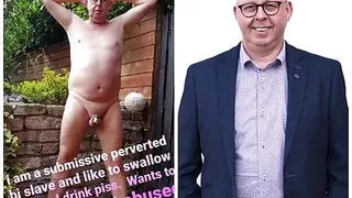 Jan Woudstra  drinks his own piss