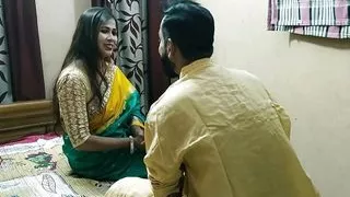 Beautiful Indian bengali bhabhi having sex with property agent! Best Indian web series sex